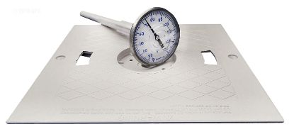 LETRO SKIM LID W/THERMOMETER WHITE (HAYWARD L3