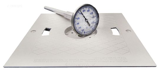 LETRO SKIM LID W/THERMOMETER WHITE (HAYWARD L3
