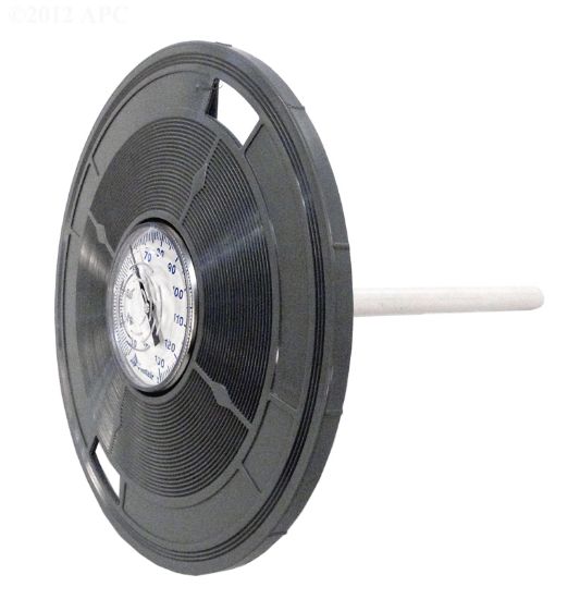 SKIMMER LID 9 3/16IN ROUND GREY WITH THERMOMETER PENTAIR L4G