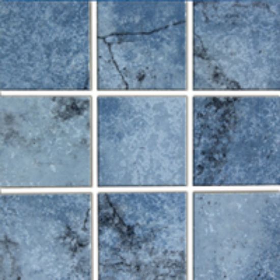 PERSIAN BLU AZZURRO MOS 2IN X 2IN 11 SHEETS/ 11 SF/ CTN  MASPERAZZMOS2