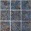 TAHITIAN AZURE MOSAIC 2IN X 2IN 20 SHEETS 20 SF/ CTN  MAS TAH AZU MOS 2