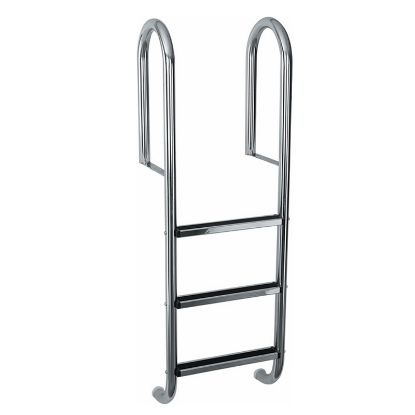 3 STEP ON GROUND POOL LADDER .049IN TUBE STAINLESS STEP SR  OGL-3E-101