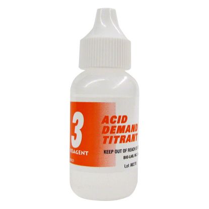 1 OZ. BOTTLE REAGENT #3 ACID DEMAND CASE OF 24 OMNI 26244000