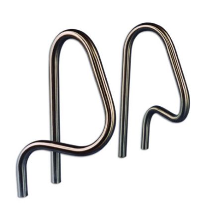18IN PRETZEL BEND RAIL .109IN PAIR PARAGON STAINLESS 30202