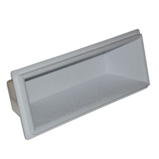 FROSTPROOF RECESSED STEP WHITE PARAGON 15.5IN x 5IN x 5.5IN 32102
