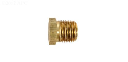 PLUG  1/4 BRASS PENTAIR P0026800