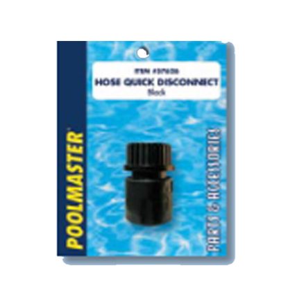 POOLMASTER #37626 HOSE QUICK DISCONNECT/BLACK 37626
