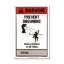 NSPF PREVENT DROWNING SIGN 40354