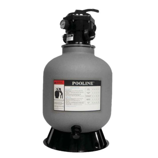 16IN SAND FILTER 1 1/2IN FPT TOP MNT 7 POS VALVE ABG 100 LB 