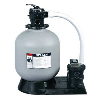 16IN SAND FILTER W/ 1 HP PUMP ABG 6' NEMA CORD 115V 1 1/2IN 
