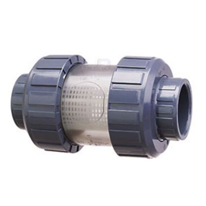 2IN SKT TRUE UNION INLINE STRAINER PVC S4 SERIES PRAHER 120-563