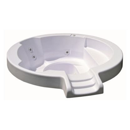 90IN SPILL OVER SPA PLUMBED WHITE TRIAC PSSSOS1