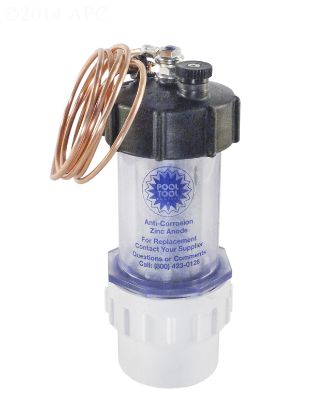 ANTI ELECTOLYSIS 2IN SPIGOT ZINC ANODE POOL TOOL 104D-SPIGOT