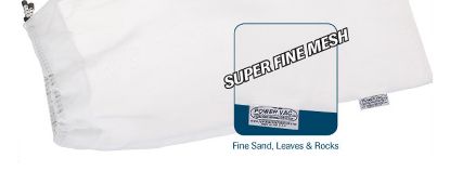 POWER VAC SUPER FINE MESH BAG 26IN FOR 2100 019-D-2100