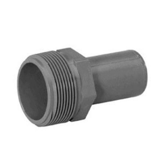1.25IN MPT X SPIGOT POOL ADAPTER 2IN LONG HI-MAX FITTING 1436-170
