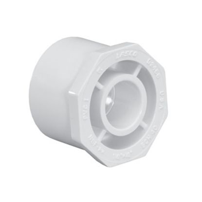 10IN X 8IN PVC REDUCER BUSHING SPIGOT X SKT SCHEDULE 40  437-628