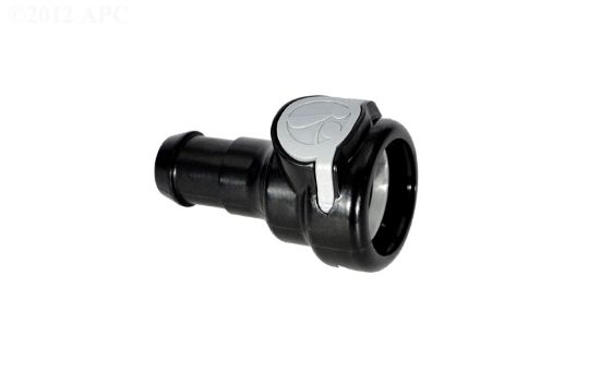 FEED HOSE CONNECTOR  BLACK 48-240