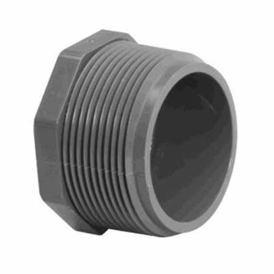 .25IN MPT PLUG SCHEDULE 80 GRAY 850-002