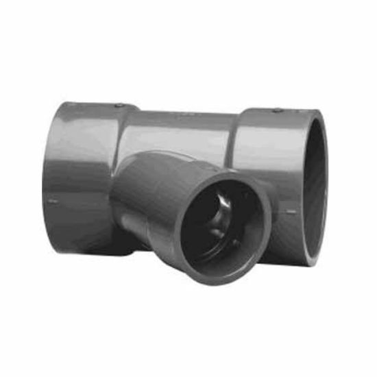 6IN X 6IN X 4IN SKT REDUCING WYE SCHEDULE 80 GRAY 876-532