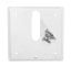 MINIJET COVER PLATE WITH SCREWS WHITE POLARIS MJ6300