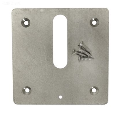 BRASS MINI JET COVER PLATE W/ SCREWS MJ6370