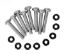 CLAMP SCREW SET POOL SCREWS AND RETAINERS R0451001