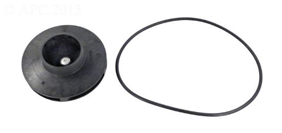 IMPELLER W/SCREWS & BACKPLATE O-RING VS FLOPRO PUMP R0479605
