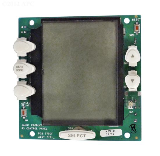 ONETOUCH PCB SUB ASSEMBLY WHITE BUTTONS AND LCD JANDY  R0550700