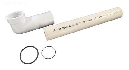 OUTLET ELBOW ASSY W/ O-RINGS R0555100