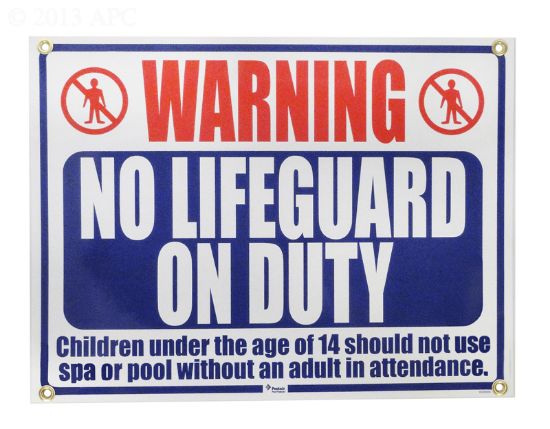 NO LIFEGUARD SIGN DOESNT MEET CODE IN MASSACHUSETTS R230500