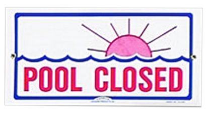 POOL CLOSED SIGN R231400