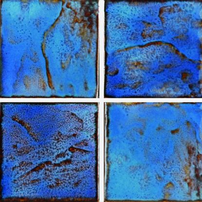 RANDOM BLOCK BLUE/BROWN 3X3 20 SHEETS/CASE US POOL TILE RBL3334