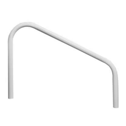 48IN BLACK HANDRAIL 2 BEND DECK TO POOL DTP-248B