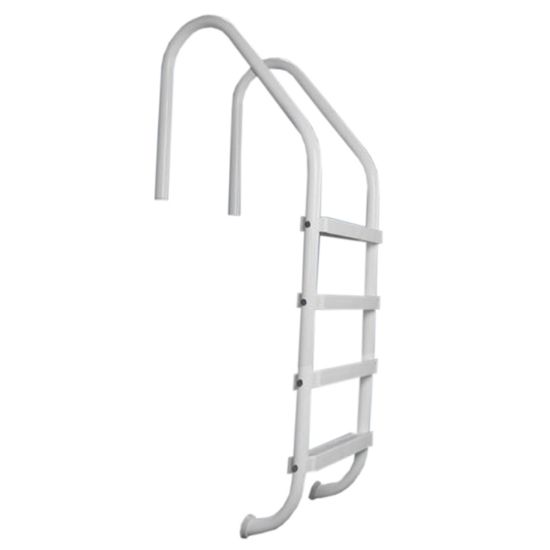 4 STEP IG POLYMER LADDER GRAY SAFTRON WITH MATCHING  P324L4G