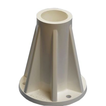 6IN SURFACE MOUNTING BASE BEIGE SB-FB