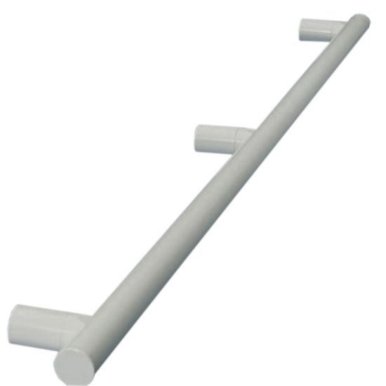 5' EXCERCISE BAR WHITE X-60W