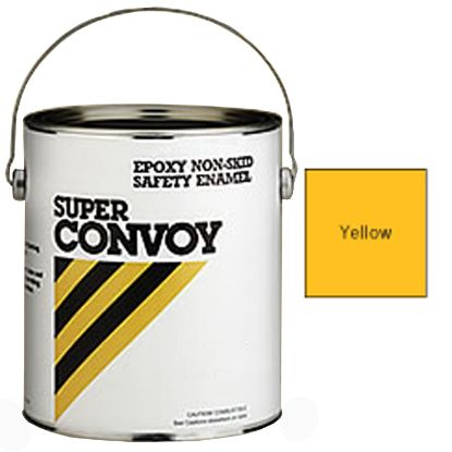 1 QT SUPER CONVOY EPOXY SLIP RESISTANT YELLOW OLYMPIC KELLEY