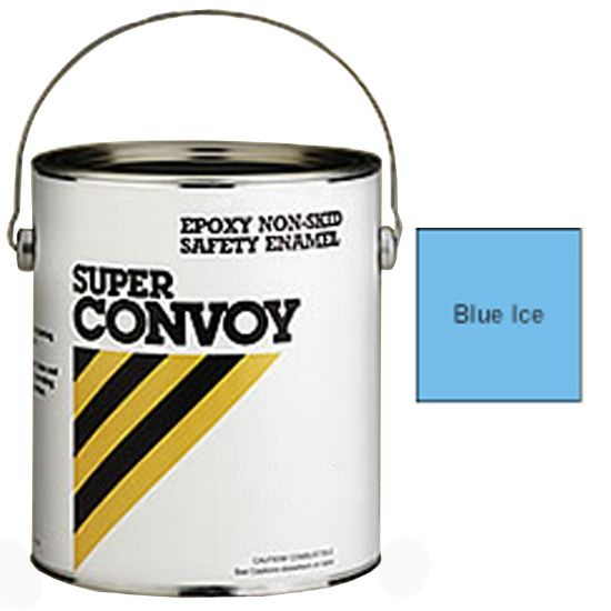 1 QT SUPER CONVOY EPOXY SLIP RESISTANT BLUE ICE OLYMPIC  366 QUART