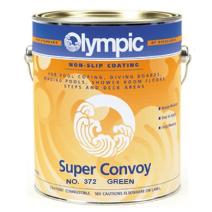 1 GAL SUPER CONVOY EPOXY SLIP RESISTANT GREEN OLYMPIC KELLEY 372 GALLON