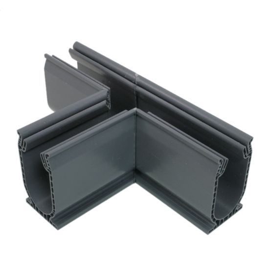 TEE FRONTIER DECK DRAIN NEUTRAL COLOR STEGMEIER SDDTW