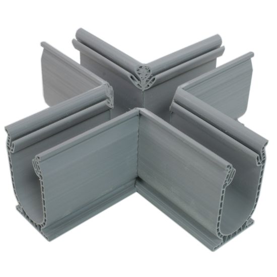 CROSS FRONTIER DECK DRAIN NEUTRAL COLOR STEGMEIER SDDXW