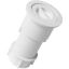 5IN UMBRELLA STAND WITH SLEEVE AND CENTER CAP WHITE SMUS101