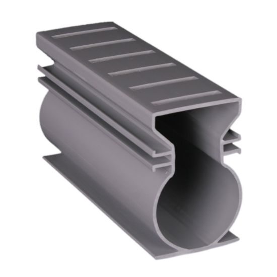 10' SUPER DECK DRAIN GREY WITH COUPLERS AND ADAPTERS CASE OF SRG