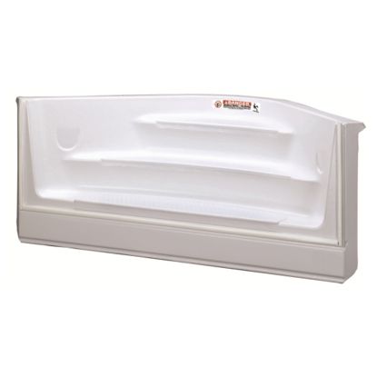 2' RAD INSIDE STEP WHITE CANTILEVER ST0019B