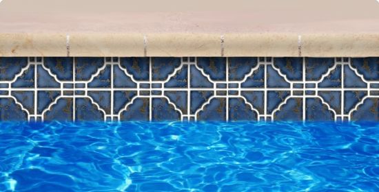 SUNBURST TERRA BLUE 12IN X 13IN 20 SHEETS 19.6 SF/ CTN  STB807