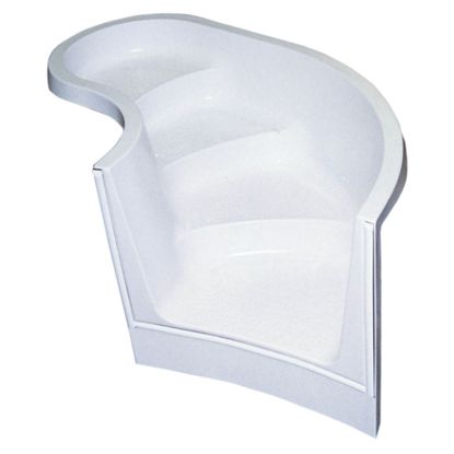 4' CONTOUR IG STEP WHITE TRIAC STP4CCDP