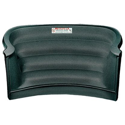 8' CURVED FRONT ROMAN BACK STEP GREY GRANITE BULL NOSE STP89GG1P