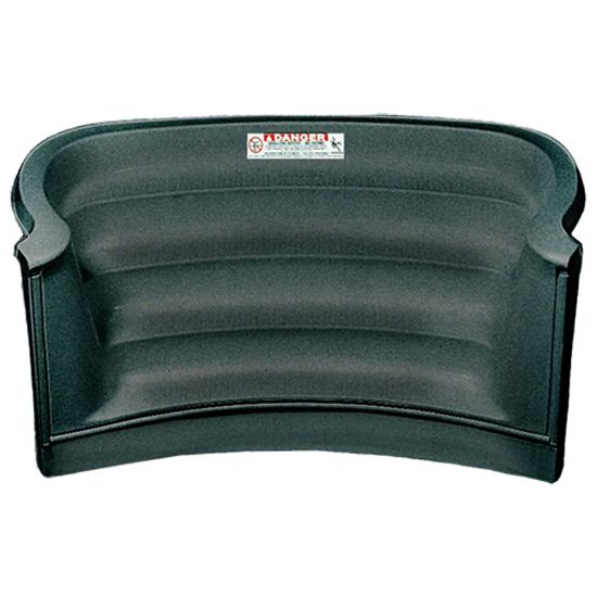 8' CURVED FRONT ROMAN BACK STEP GREY GRANITE BULL NOSE STP89GG1P