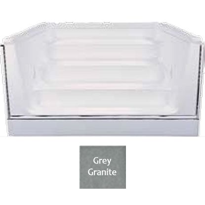 8' STRAIGHT CANTILEVER IG STEP GREY GRANITE TRIAC STP8CSGG1P