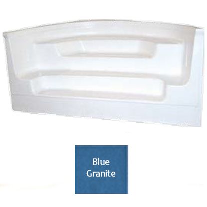 11' STRAIGHT CANTILEVER ROMAN IG STEP BLUE GRANITE TRIAC STPRM11CDBG1P